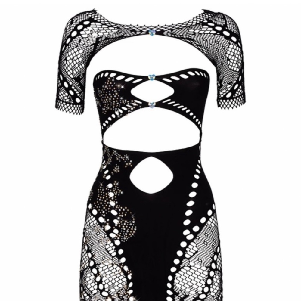 Poster Girl Black Cutout Dress